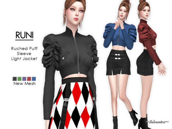 The Sims Resource: Runi Light Jacket by Helsoseira