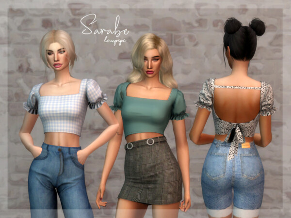 The Sims Resource: SarabeTop by Laupipi