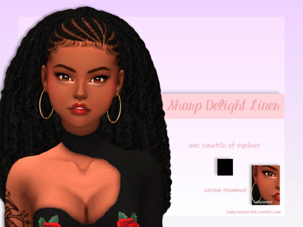 The Sims Resource: Sharp Delight Liner by LadySimmer94