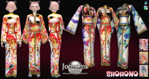 Jom Sims Creations: Shohono Kimono