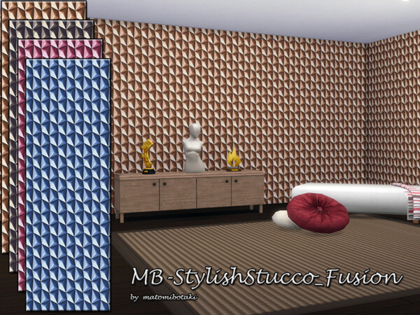The Sims Resource: Stylish Stucco Fusion by matomibotaki