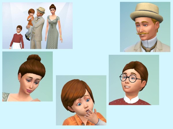  KyriaTs Sims 4 World: Tailor Amundsen Family