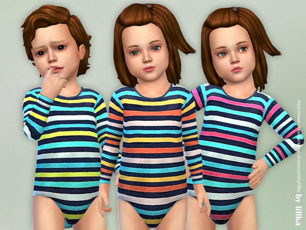 The Sims Resource: Toddler Onesie 10 by lillka