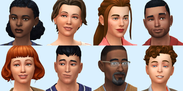 Simsontherope: Townies   Sims Models   Part II