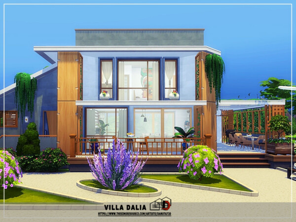 The Sims Resource: Villa Dalia by Danuta720