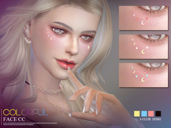 The Sims Resource: Face cc 202001 by S club