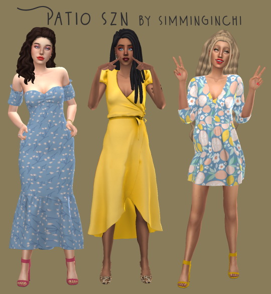 Simminginchi: Patio Dress