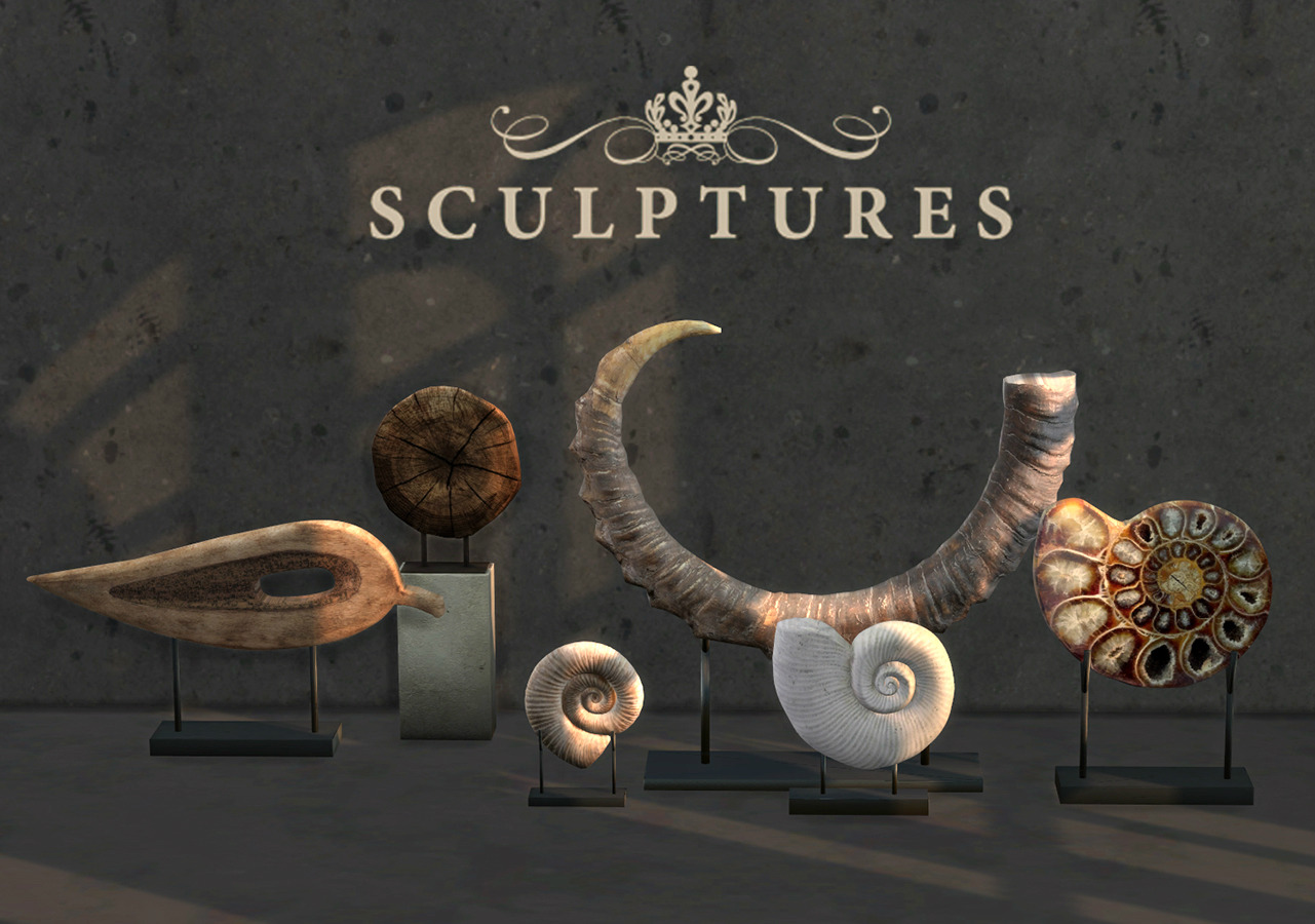 Sims 4 Sculptures CC