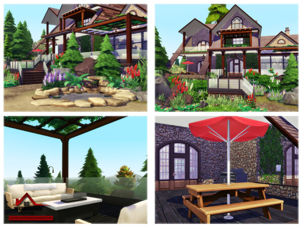 The Sims Resource: Korona House No CC by marychabb