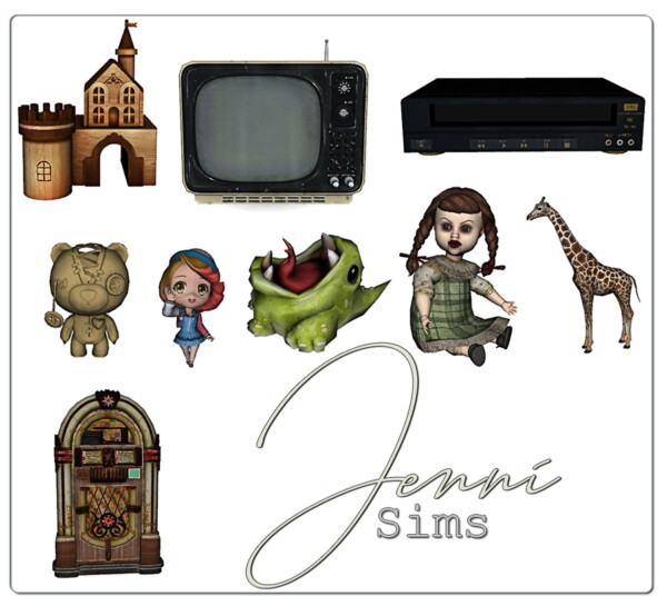 Jenni Sims: Decorative 9 Items
