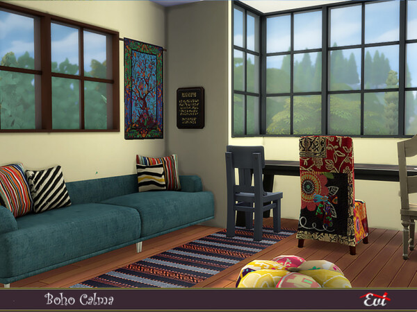 The Sims Resource: Boho Calma House by Evi