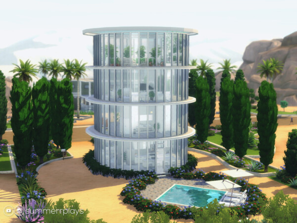 The Sims Resource: Glass house by Summerr Plays