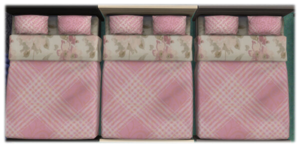 Mod The Sims: Reigning ModPod Double Bed by Wykkyd