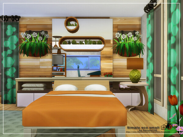 The Sims Resource: Simply eco small house by Danuta720