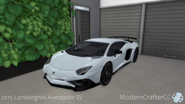 Modern Crafter: 2015 Lamborghini Aventador SV