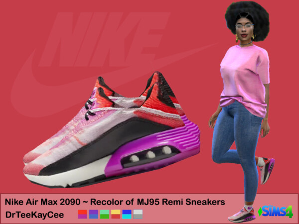 The Sims Resource: 2090 Sneakers by drteekaycee