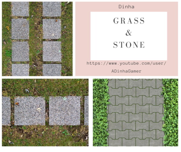 Dinha Gamer: Grass and Stone