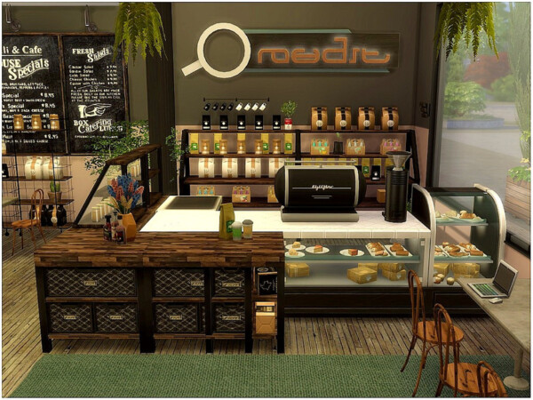 The Sims Resource: Wooden Caffee by lotsbymanal