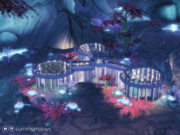 The Sims Resource: Moon Base House by Summerr Plays
