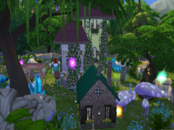 The Sims Resource: Mushroom Cottage House by susancho93