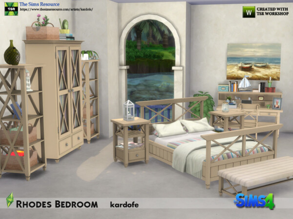 The Sims Resource: Rhodes Bedroom by kardofe
