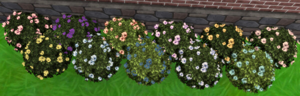 Mod The Sims: Moonlight Delight Hibiscus Bush by Wykkyd