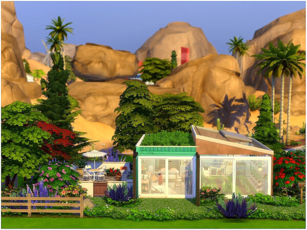 The Sims Resource: Tiny Green Container by lotsbymanal