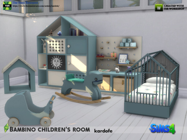 The Sims Resource: Bambino childrens room by kardofe