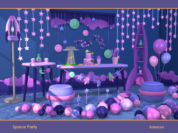 The Sims Resource: Space Party by soloriya