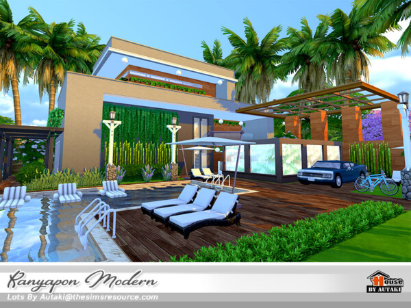 The Sims Resource: Kanyapon Modern NoCC by autaki