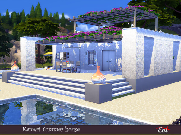 Kamari Summer House by evi from TSR