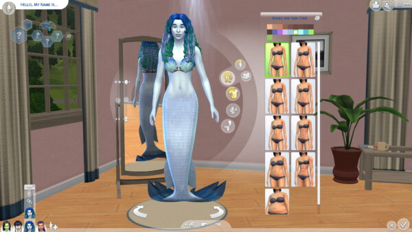 Mod The Sims: 41 Maxis Skins with Occult Tags by DizZyDiceS