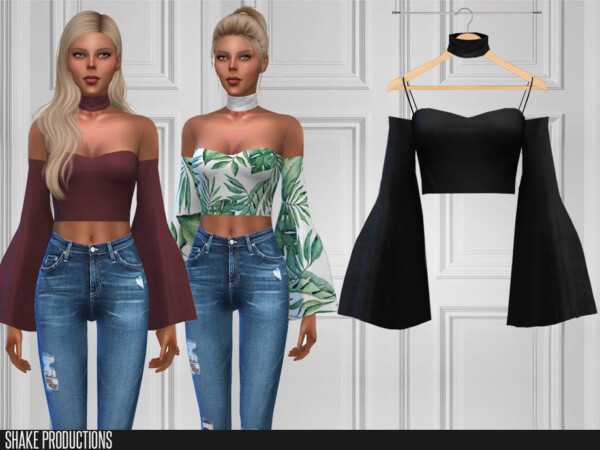 The Sims Resource: 463  Blouse by ShakeProductions