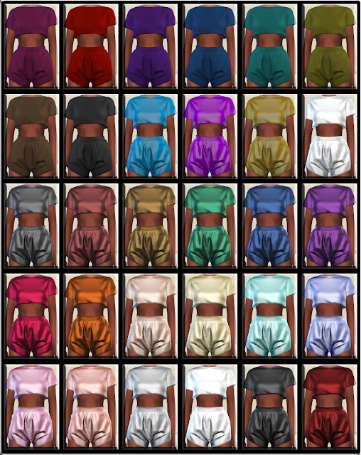 Set of clothes 19   Top and Shorts from All by Glaza