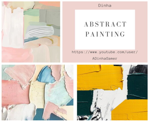 Dinha Gamer: Abstract Painting and Rug