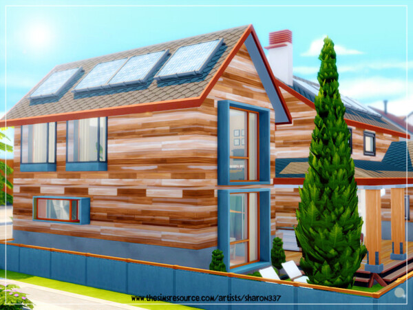 The Sims Resource: Eco Modern Home  No cc by sharon337