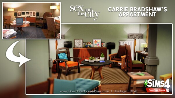 DH4S: Carrie Bradshaw’s apartment