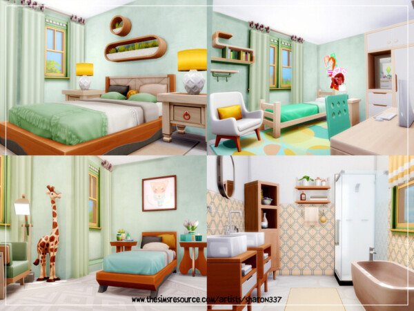 The Sims Resource: Lemon and MInt House Nocc by sharon337