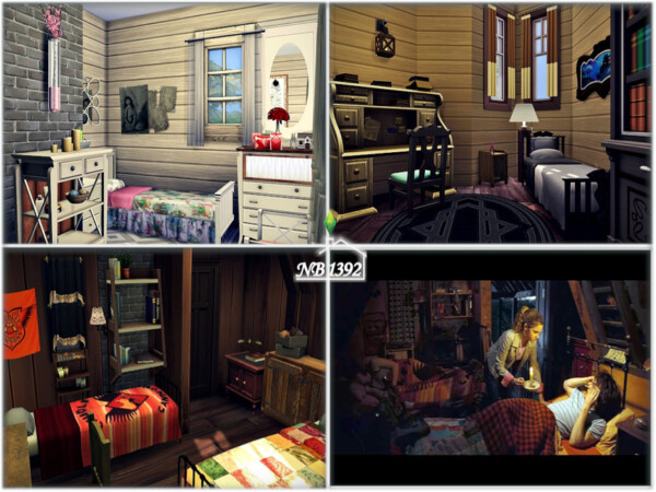 The Sims Resource: The Burrow Weasley House by nobody1392