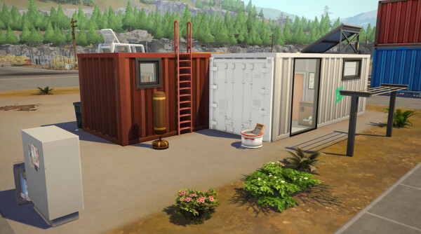 Simsontherope: Container Duo Starter House