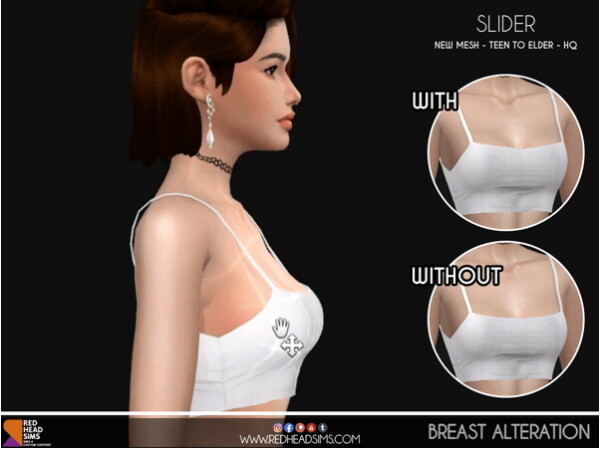 Red Head Sims: Alteration Slider