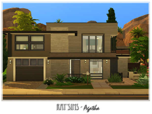 The Sims Resource: Agatha House by Ray Sims