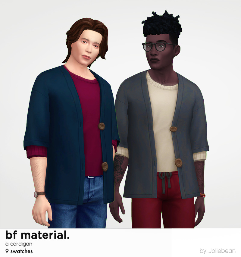 BF Material cardigan from Joliebean • Sims 4 Downloads