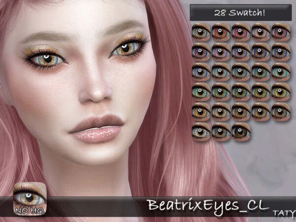 The Sims Resource: Beatrix Eyes by Taty