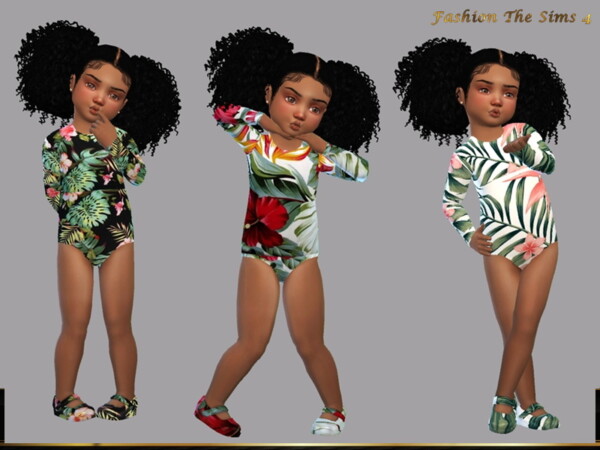 The Sims Resource: Bodysuit baby Lana by LYLLYAN