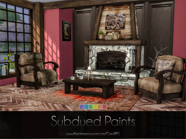 The Sims Resource: Subdued Paints by Caroll91