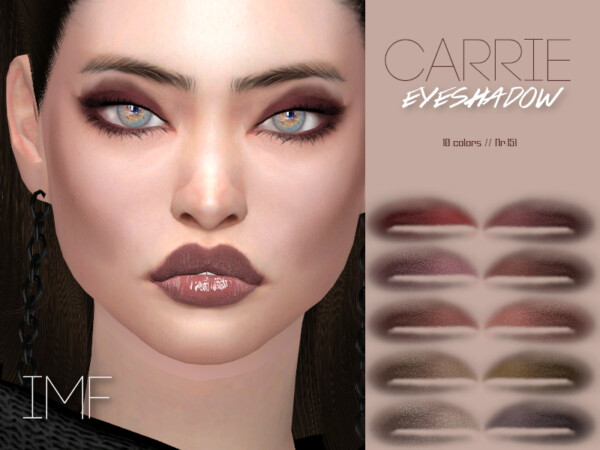 The Sims Resource: Carrie Eyeshadow N.151 by IzzieMcFire