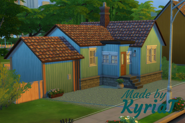 Cecilies house from KyriaTs Sims 4 World