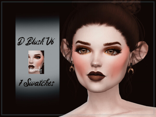 The Sims Resource: D Blush V6 by Reevaly