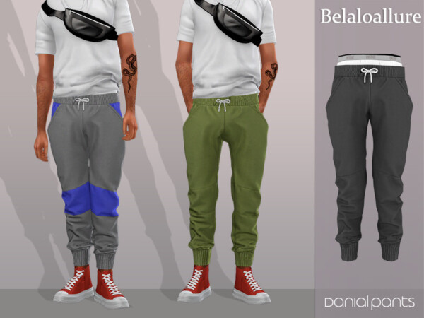 The Sims Resource: Danial pants by belal1997